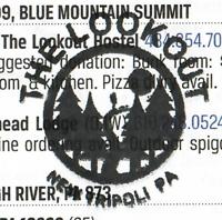 Passport stamp for The Lookout.