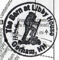 Passport stamp for The Barn at Libby House.